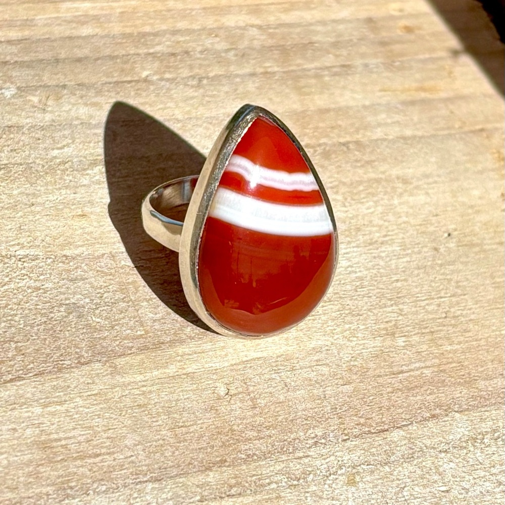 Botswana Agate Ring - Picture 10 of 12